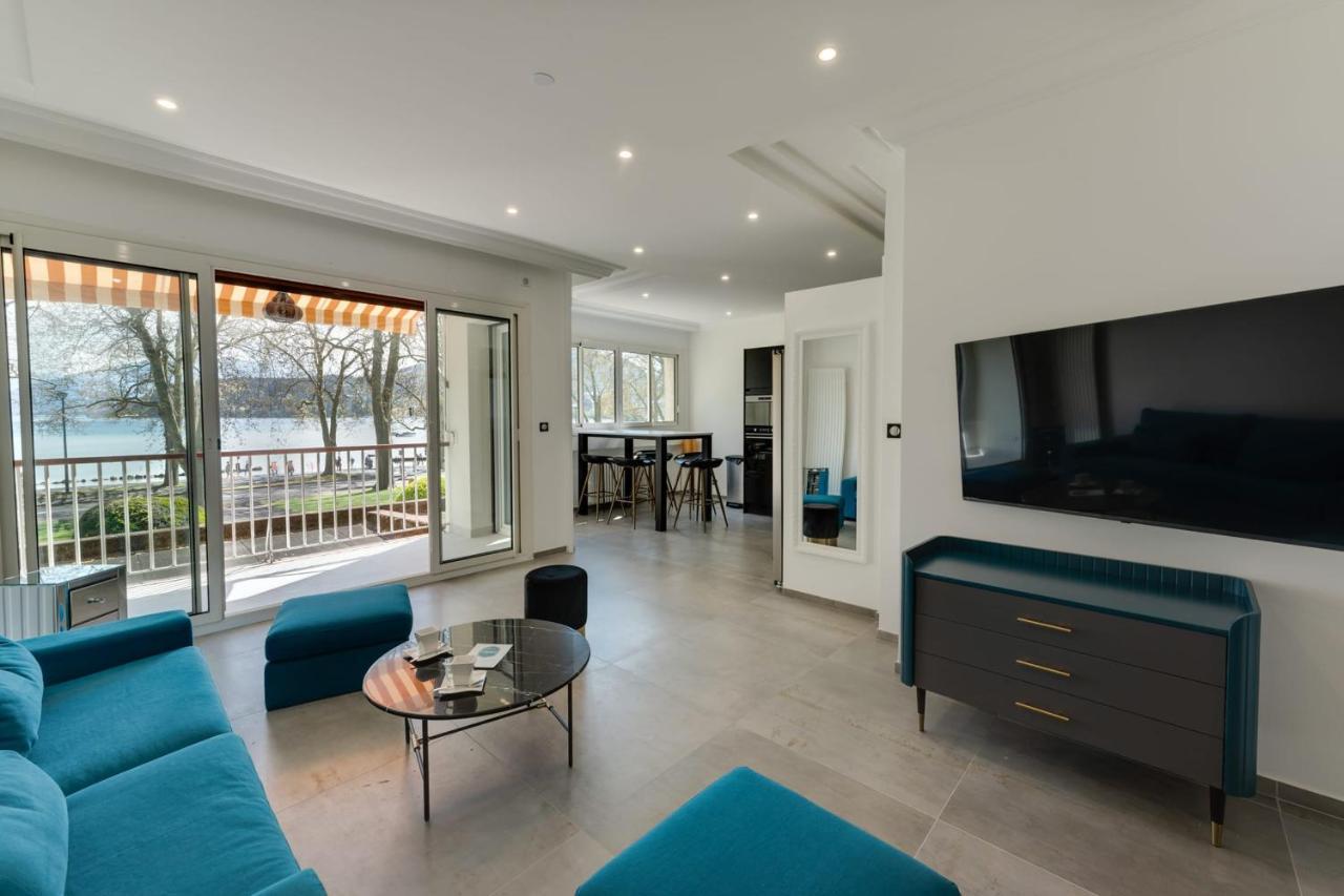 Swan Lake - Design Apartment Facing Lake Annecy Exteriér fotografie